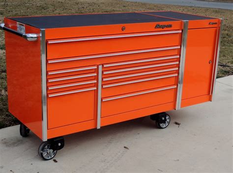 snap on electric orange tool box|snap on tool storage.